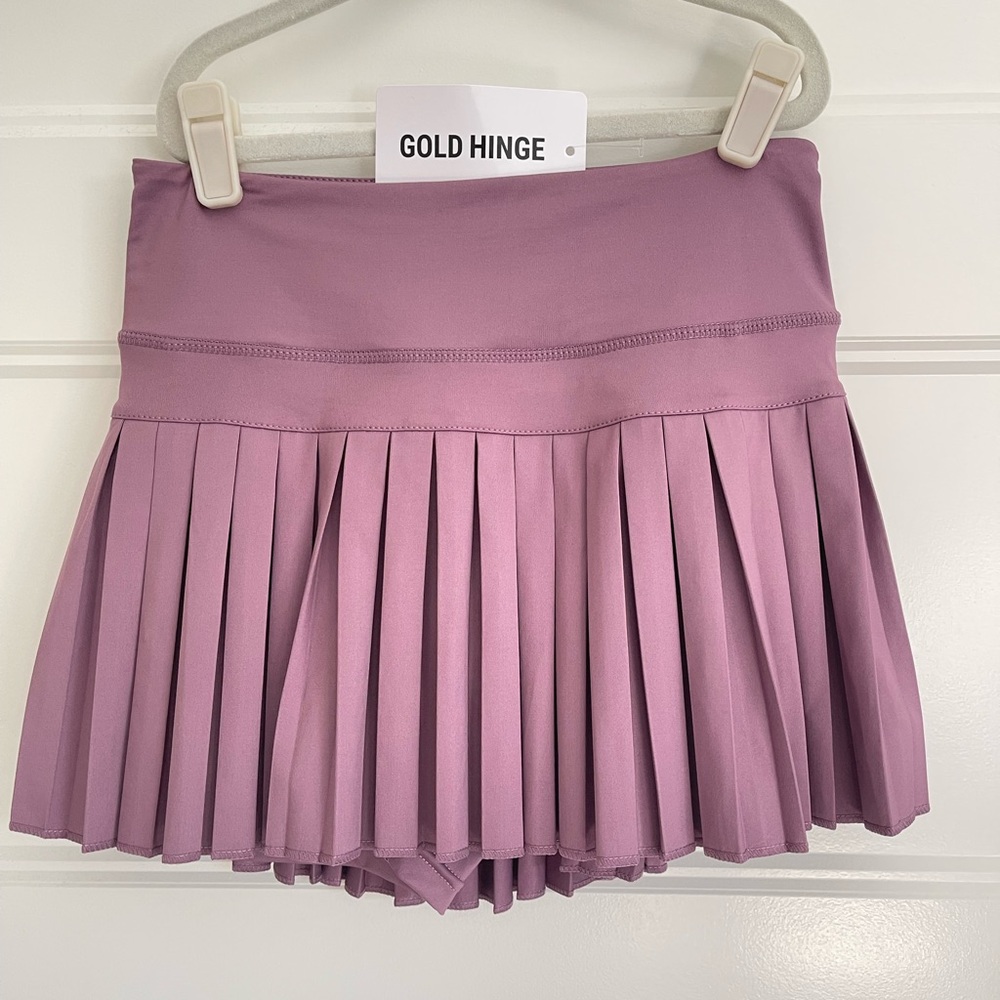 Women's Mini Skirt - Purple